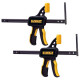 Струбціні для напрямних шин DeWalt DWS5026 2 шт (6483654)