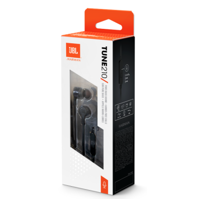 Гарнітура JBL T210 Black (JBLT210BLK) (6327625)