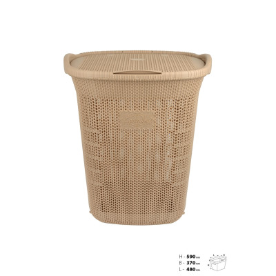 Кошик для білизни VIOLET HOUSE CAPPUCHINO Віолетта (6481510)