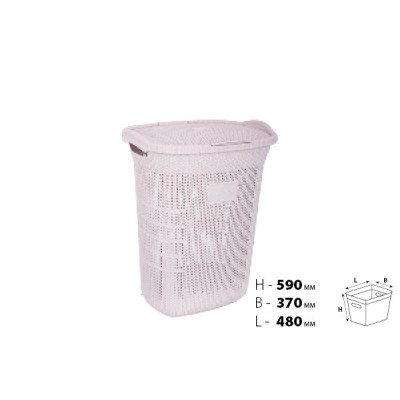 Кошик для білизни VIOLET HOUSE POWDER Віолетта (6481512)