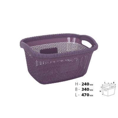 Кошик для білизни VIOLET HOUSE PLUM Віолетта (6481531)