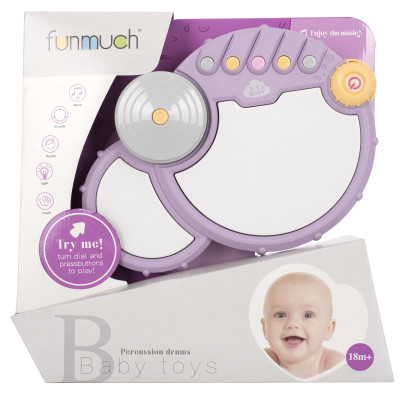 Музична іграшка Funmuch Барабан зі світл.ефектами (6476793)