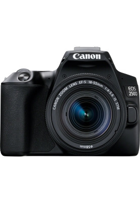 Цифрова дзеркальна фотокамера Canon EOS 250D Kit 18-55 IS STM Black (6500425)