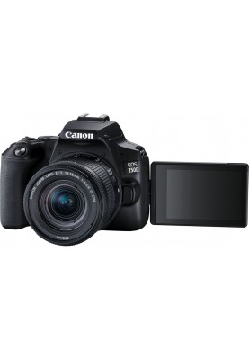 Цифрова дзеркальна фотокамера Canon EOS 250D Kit 18-55 IS STM Black (6500425)