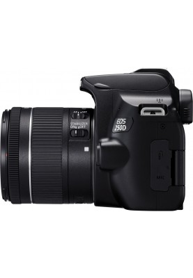 Цифрова дзеркальна фотокамера Canon EOS 250D Kit 18-55 IS STM Black (6500425)