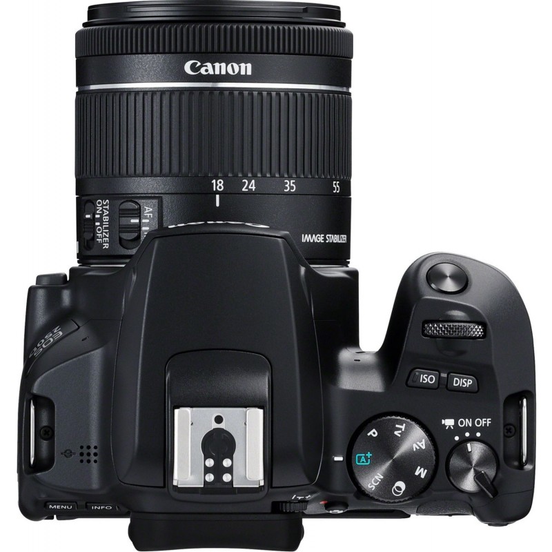 Цифрова дзеркальна фотокамера Canon EOS 250D Kit 18-55 IS STM Black (6500425)