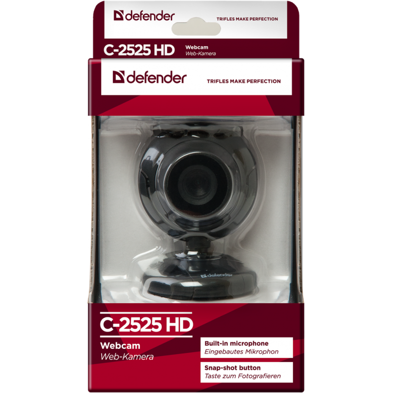 Веб-камера Defender G-lens 2525HD 2 MP (63252) (6103751)