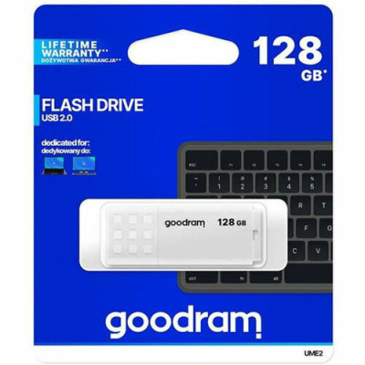 Flash Drive Goodram UME2 128GB (UME2-1280W0R11) White (6524220) Flash Drive Goodram UME2 128GB (UME2-1280W0R11) White (6524220)