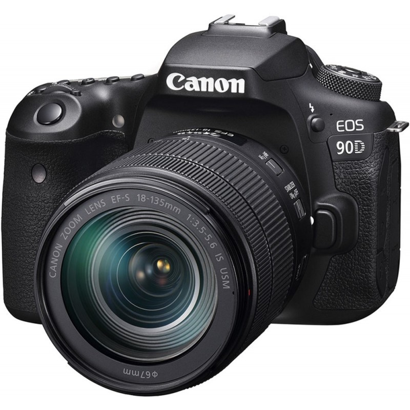 Цифрова дзеркальна фотокамера Canon EOS 90D 18-135 IS nano USM KIT (6517347)