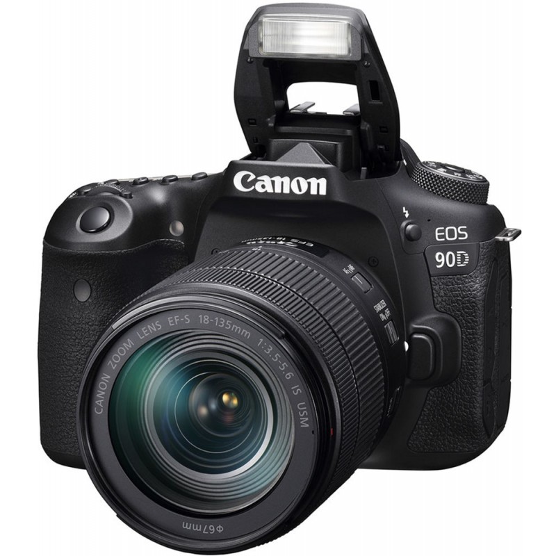 Цифрова дзеркальна фотокамера Canon EOS 90D 18-135 IS nano USM KIT (6517347)