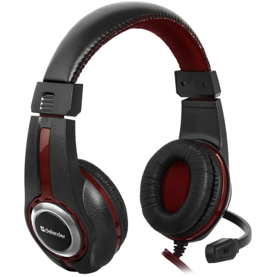 Гарнітура Defender Warhead G-185 Black+Red (64106) (6307916)