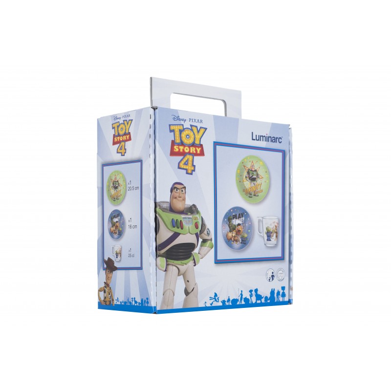 Набір дитячий Luminarc Disney Toy Story, 3 предмети (6517360)