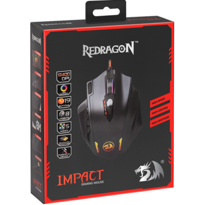 Миша Redragon Impact RGB (78322) (6549259)