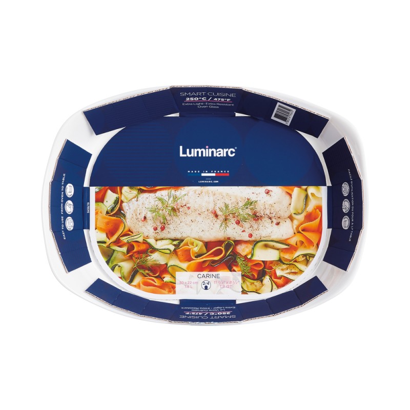 Форма для запікання LUMINARC SMART CUISINE CARINE, 30х22 см (6549099)