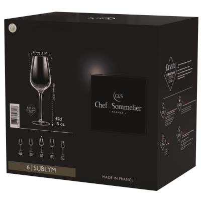 Набір келихів C&S Sublym, 6х450 мл (6551276)