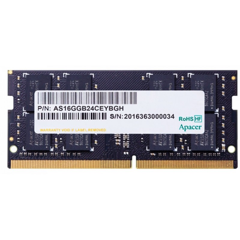 Оперативна пам'ять Apacer DDR4 8GB 2666Mhz (AS08GGB26CQYBGH) (6569578)