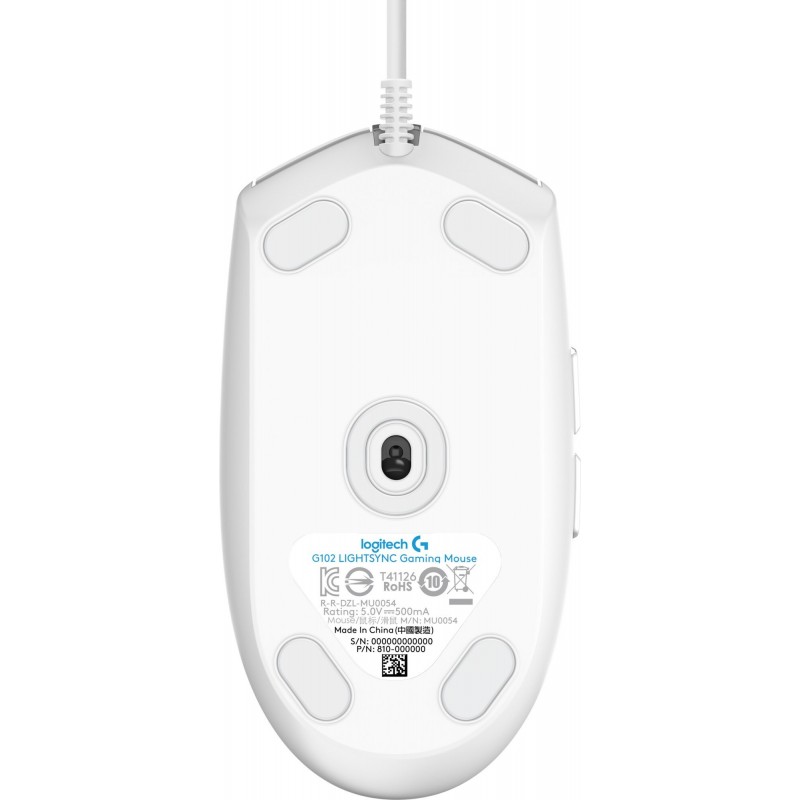 Миша Logitech G102 Lightsync (910-005823) White (6587626)