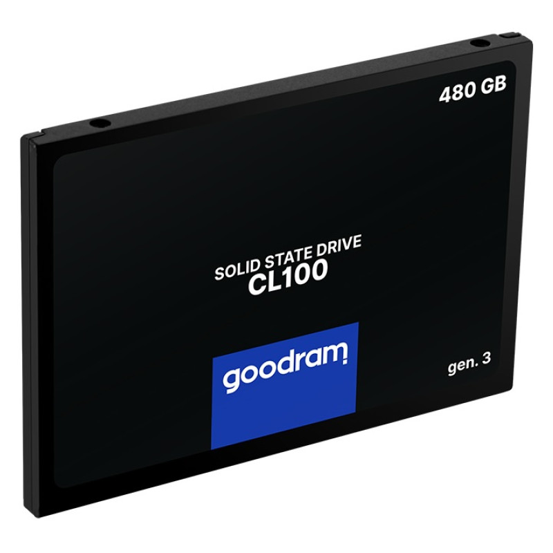 SSD накопичувач Goodram CL100 480GB GEN.3 SATAIII TLC (SSDPR-CL100-480-G3) (6576942)
