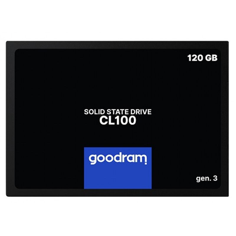 SSD накопичувач Goodram CL100 120GB GEN.3 SATAIII TLC (SSDPR-CL100-120-G3) (6590627)