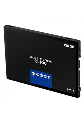 SSD накопичувач Goodram CL100 120GB GEN.3 SATAIII TLC (SSDPR-CL100-120-G3) (6590627)