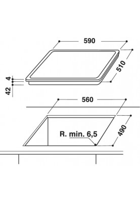 Електрична варильна поверхня Indesit RI 161 C (6380389)