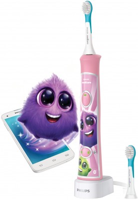 Зубна електрощітка Philips HX6352/42 Kids Smart Pink (6569557)