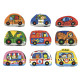 3D килимок Ks Kids Машинки в місті (KA10665-GB) (6610254)