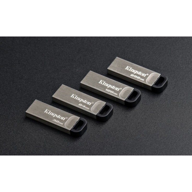 Flash Drives Kingston DataTraveler Kyson 128GB USB 3.2 (DTKN/128GB) Silver/Black (6622889)