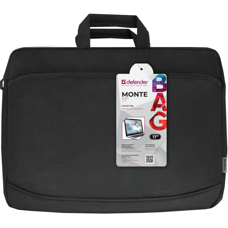 Сумка Defender Monte 17" (26065) Black (6337120)