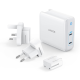 Мережевий зарядний пристрій Anker PowerPort Atom III Duo - 60W 2xUSB-С White (6595759)