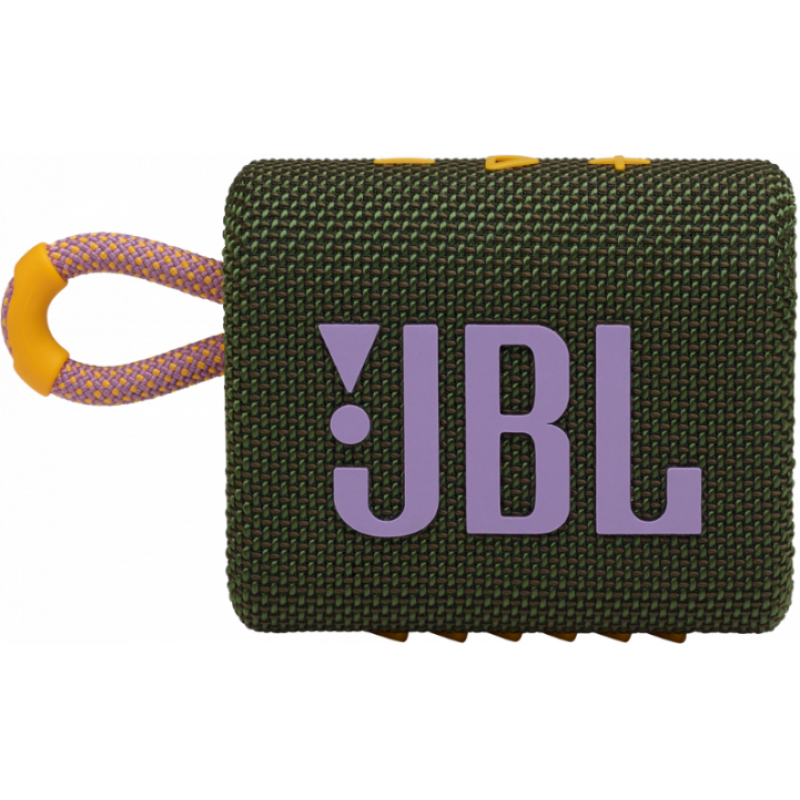 Портативна колонка JBL GO 3 Green (JBLGO3GRN) (6627974)