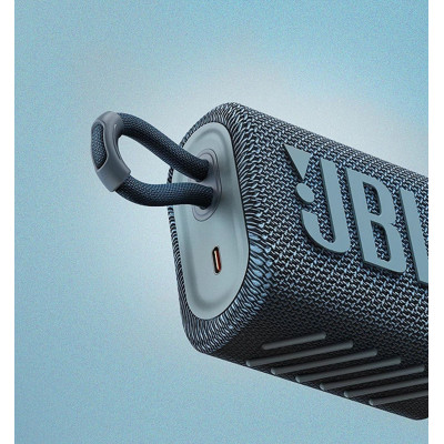 Портативна колонка JBL GO 3 Blue (JBLGO3BLU) (6627972)