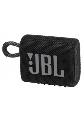 Портативна колонка JBL GO 3 Black (JBLGO3BLK) (6624037)