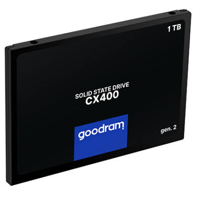 SSD накопичувач Goodram CX400 1TB Gen.2 SATAIII TLC (SSDPR-CX400-01T-G2) (6650161) SSD накопичувач Goodram CX400 1TB Gen.2 SATAIII TLC (SSDPR-CX400-01T-G2) (6650161)