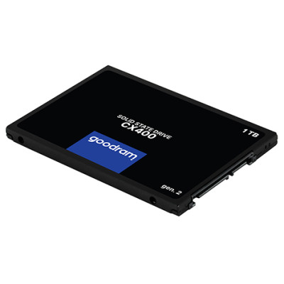 SSD накопичувач Goodram CX400 1TB Gen.2 SATAIII TLC (SSDPR-CX400-01T-G2) (6650161) SSD накопичувач Goodram CX400 1TB Gen.2 SATAIII TLC (SSDPR-CX400-01T-G2) (6650161)