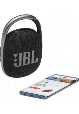 Портативна колонка JBL Clip 4 (JBLCLIP4BLK) Black (6652495)