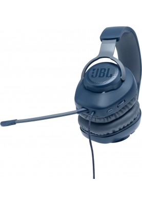 Гарнітура JBL QUANTUM 100 Blue (JBLQUANTUM100BLU) (6652485)