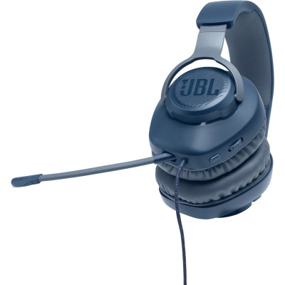 Гарнітура JBL QUANTUM 100 Blue (JBLQUANTUM100BLU) (6652485)