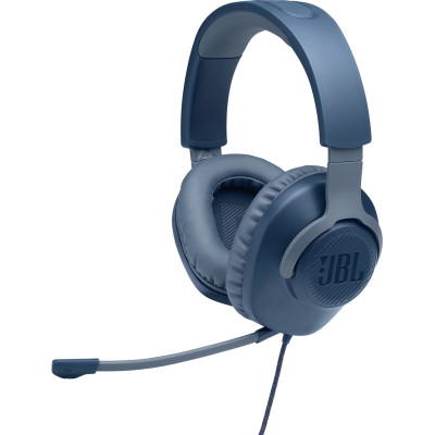 Гарнітура JBL QUANTUM 100 Blue (JBLQUANTUM100BLU) (6652485)