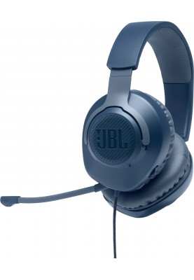 Гарнітура JBL QUANTUM 100 Blue (JBLQUANTUM100BLU) (6652485)