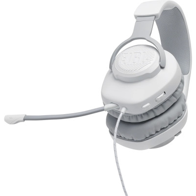 Гарнітура JBL QUANTUM 100 White (JBLQUANTUM100WHT) (6652486)