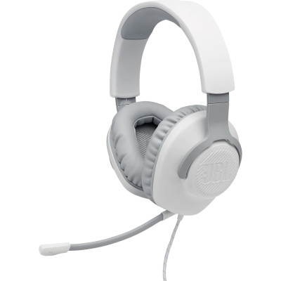 Гарнітура JBL QUANTUM 100 White (JBLQUANTUM100WHT) (6652486)