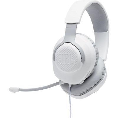 Гарнітура JBL QUANTUM 100 White (JBLQUANTUM100WHT) (6652486)