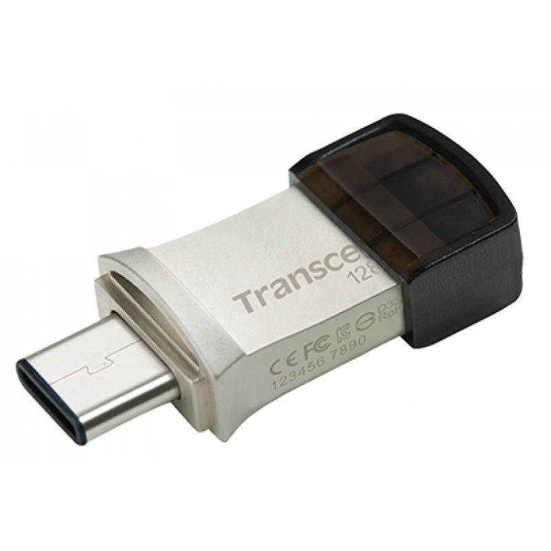 Flash Drives Transcend JetFlash 890 128GB (TS128GJF890S) Silver (6662408)