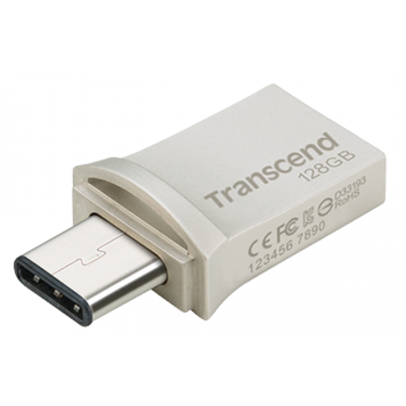 Flash Drives Transcend JetFlash 890 128GB (TS128GJF890S) Silver (6662408)