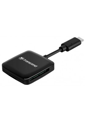 Кардрідер Transcend USB 3.2 Gen 1 Type-C SD/microSD Black (6627580)