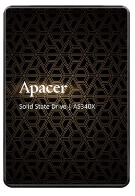 SSD накопичувач Apacer AS340X 240GB SATAIII 3D NAND (AP240GAS340XC-1) (6665477)