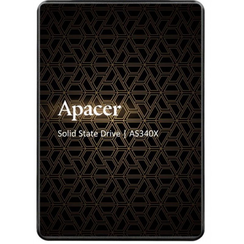 SSD накопичувач Apacer AS340X 240GB SATAIII 3D NAND (AP240GAS340XC-1) (6665477)