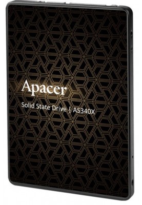 SSD накопичувач Apacer AS340X 240GB SATAIII 3D NAND (AP240GAS340XC-1) (6665477)