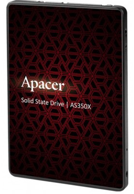 SSD накопичувач Apacer AS350X 128GB SATAIII 3D NAND (AP128GAS350XR-1) (6665476)